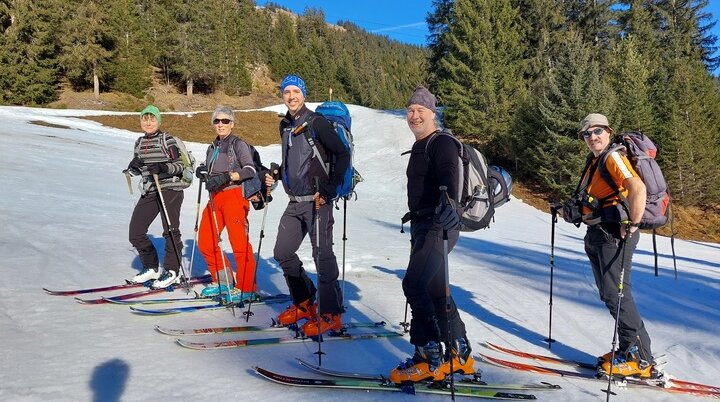 Gruppenfoto Jöchelspitze | © DAV Sektion Altdorf - Jan Kürschner