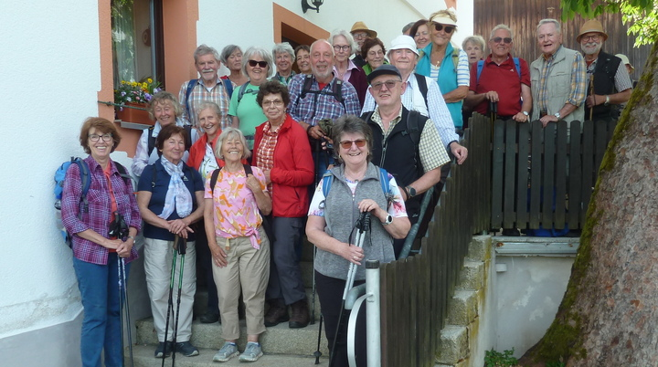 Mühlenweg Gruppenbild | © DAV Sektion Altdorf - Seniorengruppe