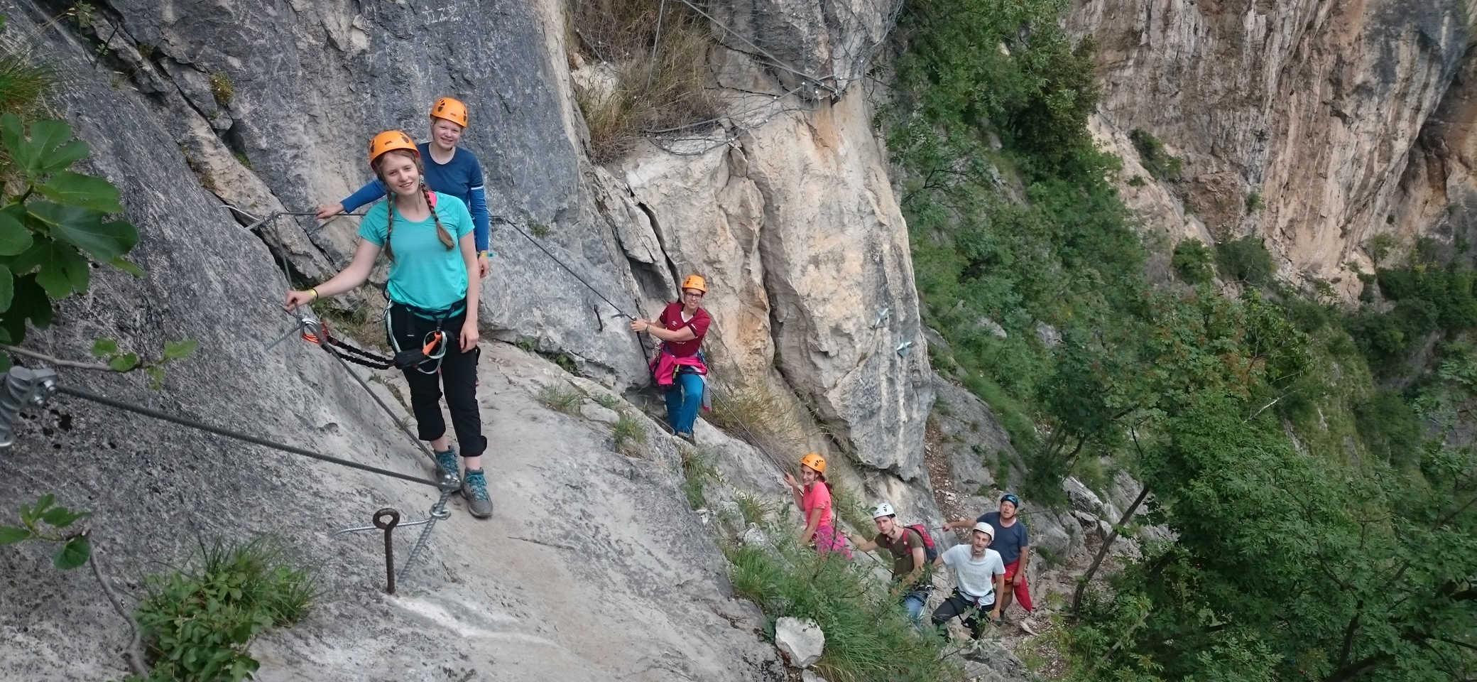 Arco Klettersteig | © DAV Sektion Altdorf - Timo Geiger